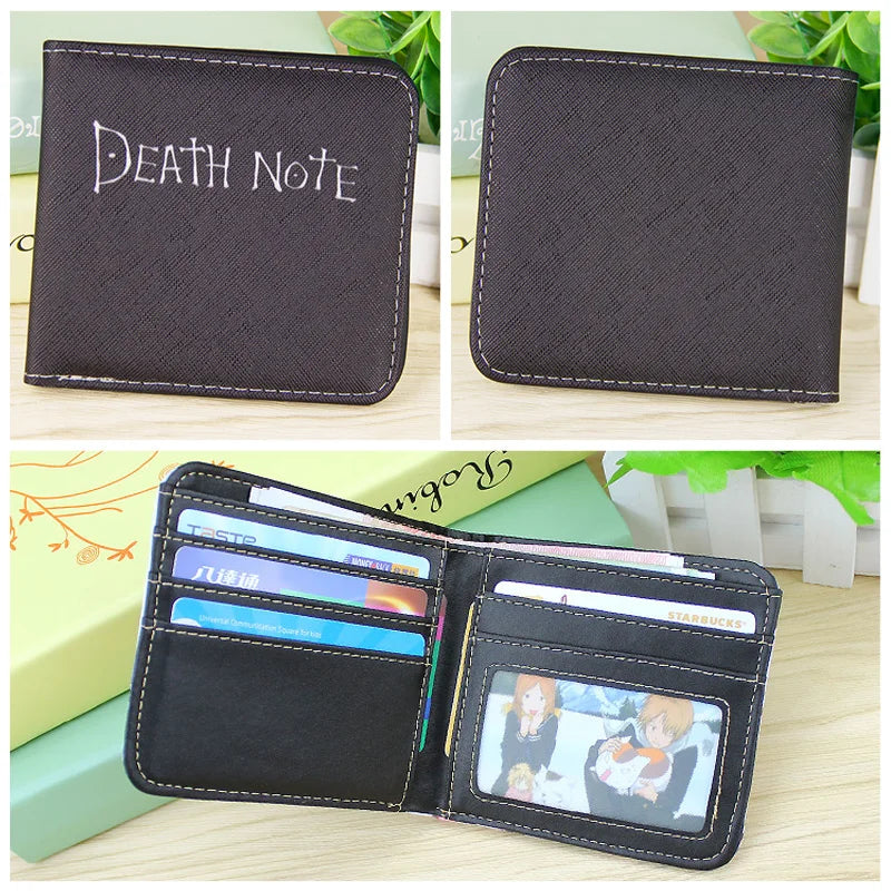 Death Note Black Leather Wallet