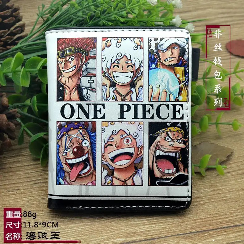 One Piece Luffy PU Leather RFID Wallet