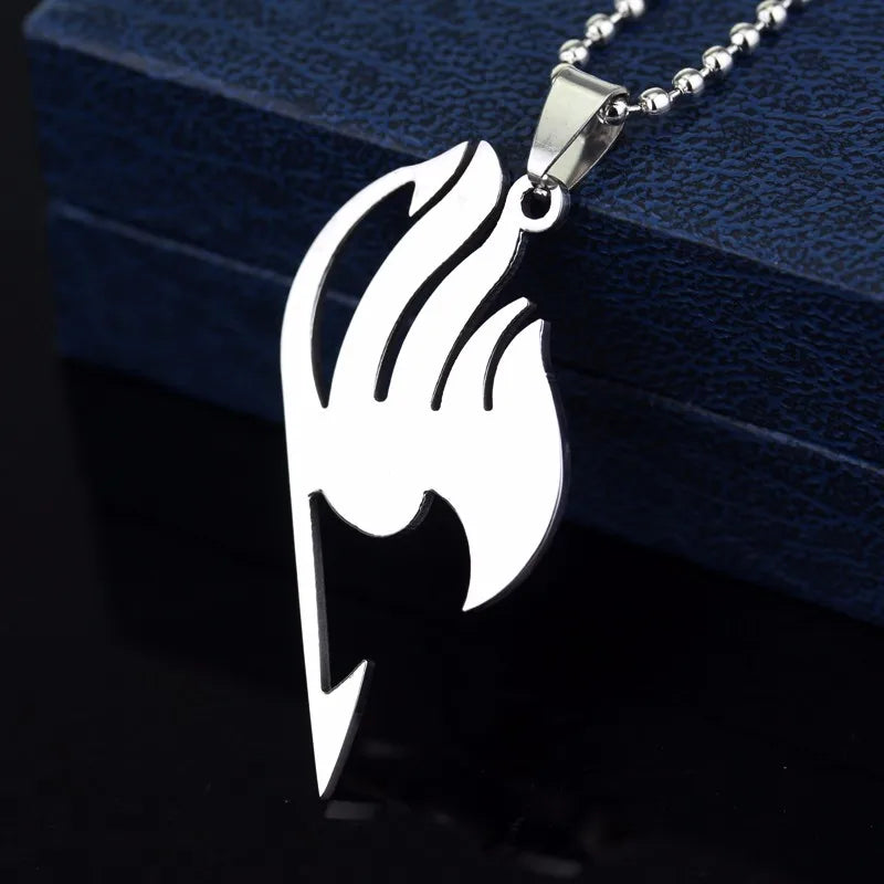 Fairy Tail Steel Pendant Necklace