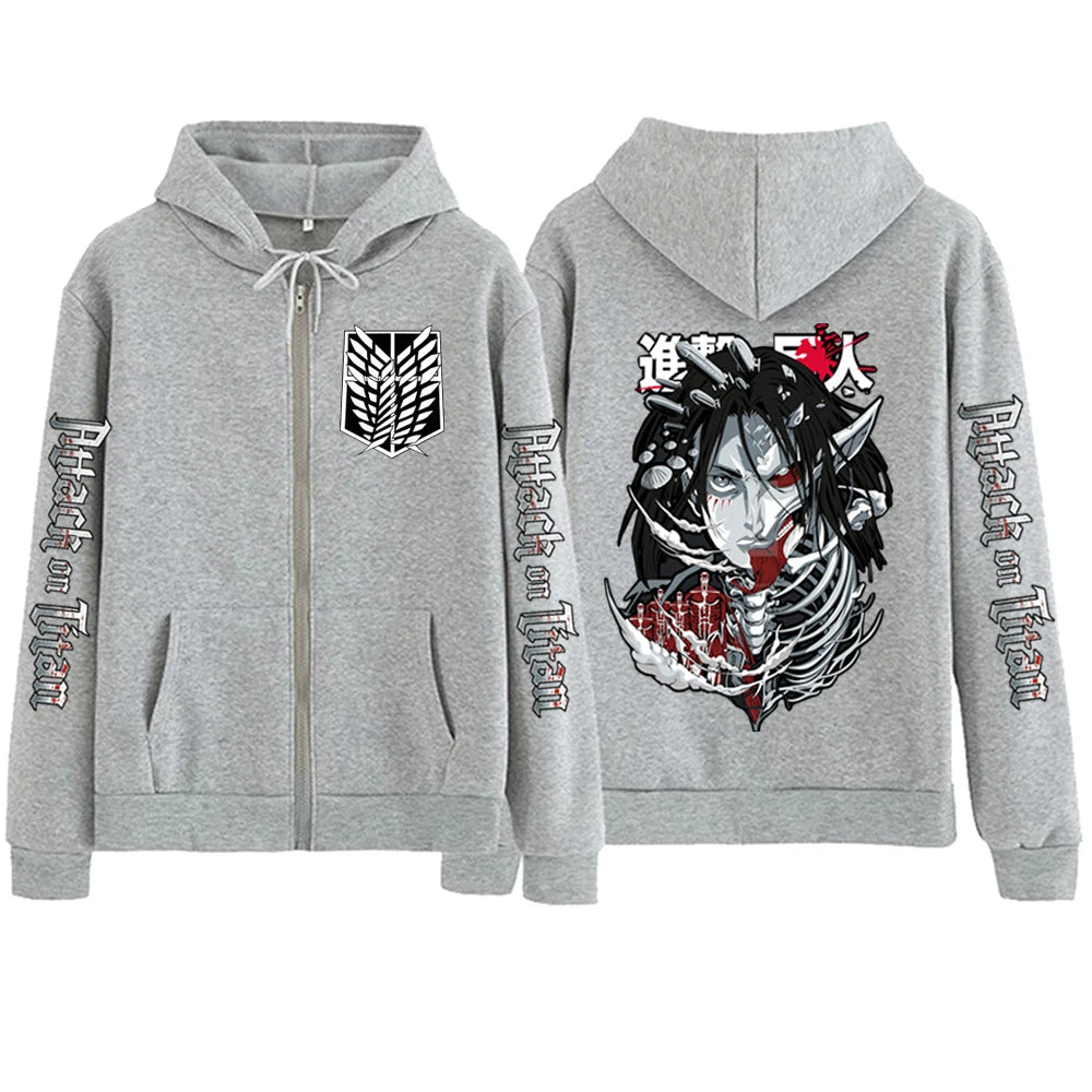 Attack on Titan Zip-Up Hoodie