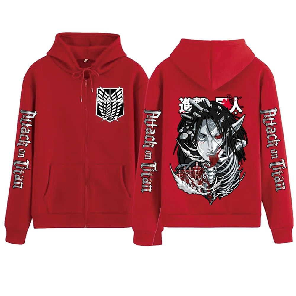 Attack on Titan Zip-Up Hoodie