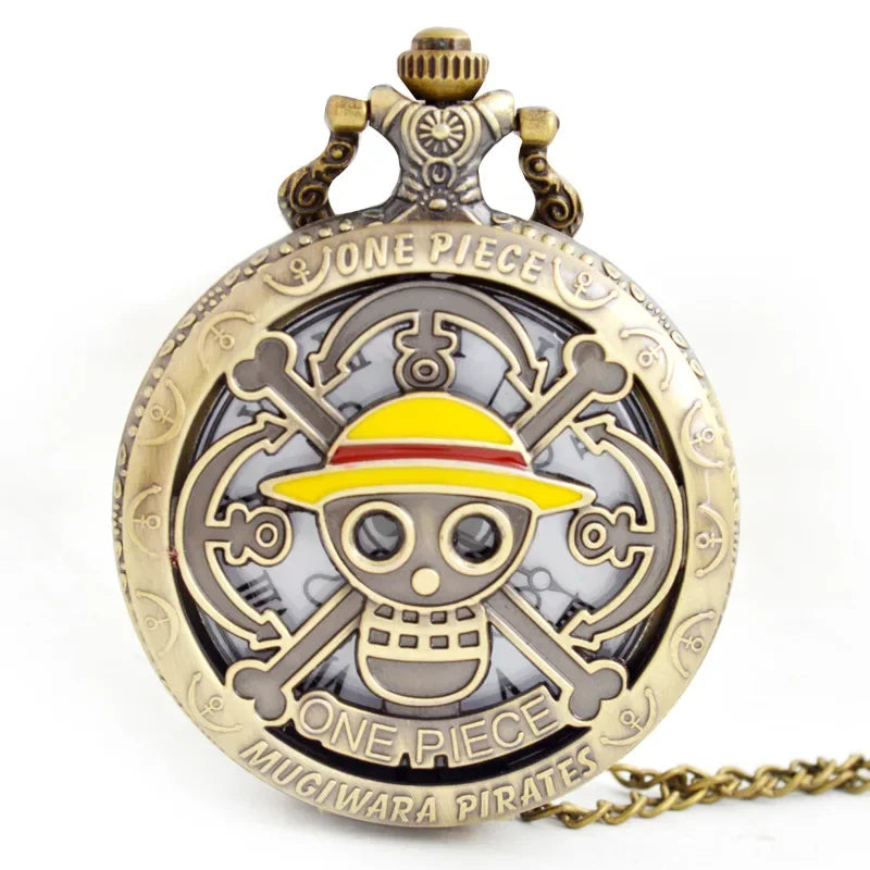 One Piece Vintage Bronze Pocket Watch