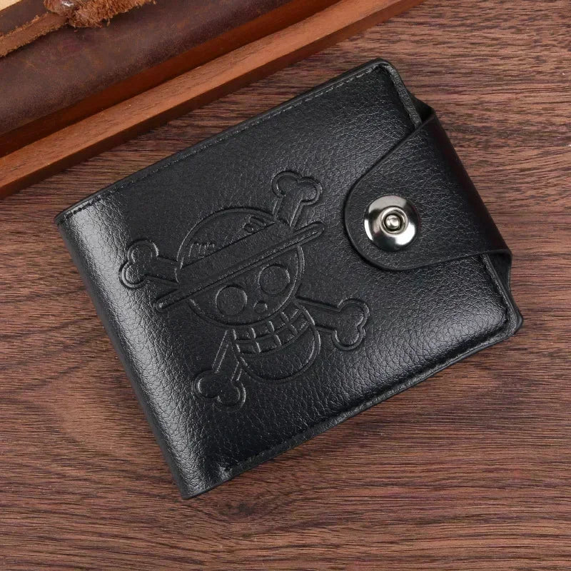One Piece Straw Hat Jolly Roger Wallet