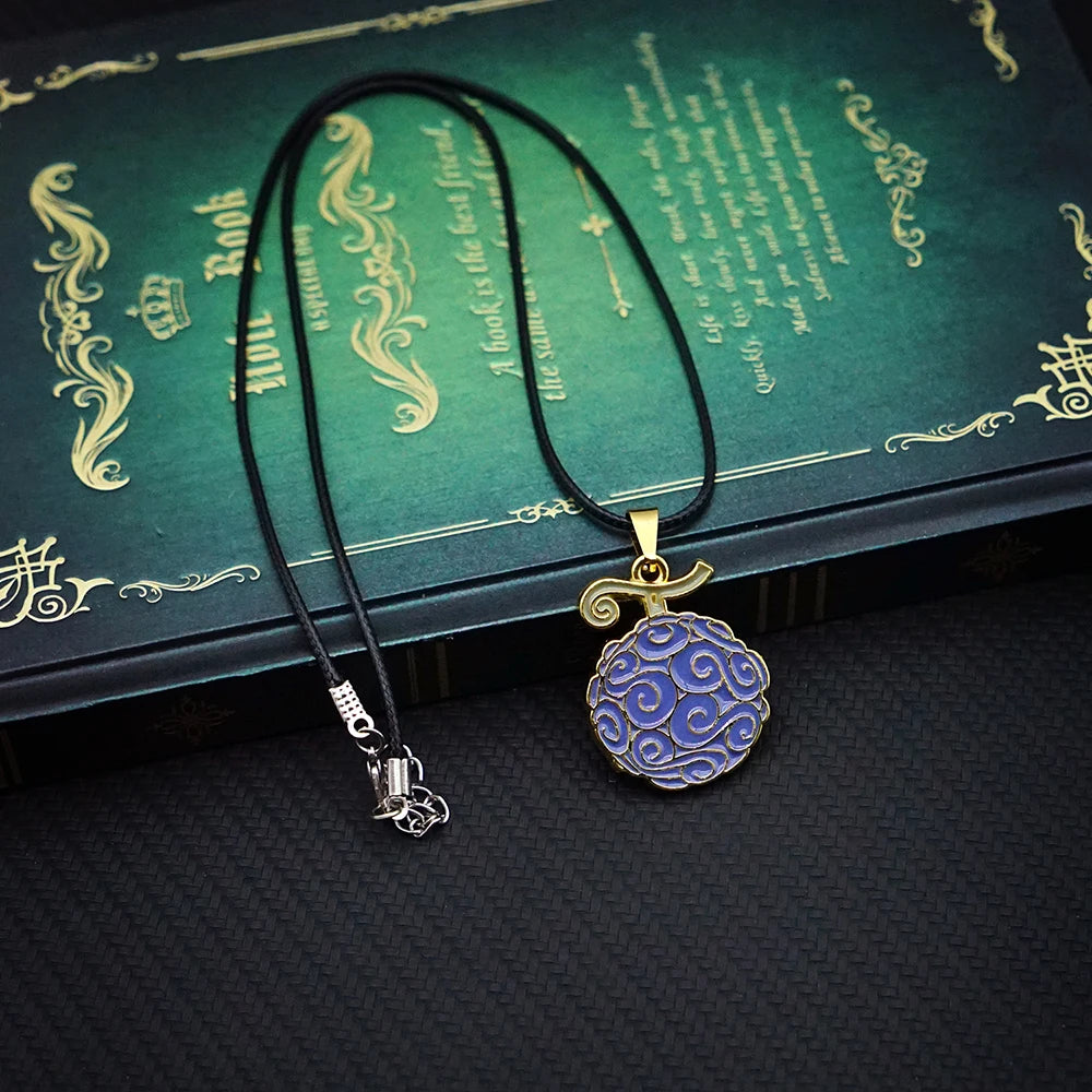 Devil Fruit Pendant Necklace – Ace, Law & More