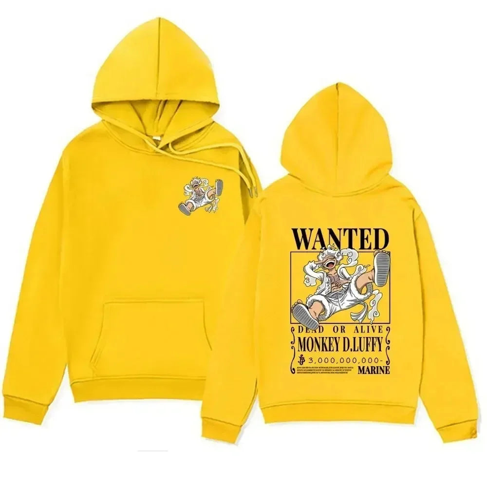 Gear 5 Luffy Vintage Hoodie