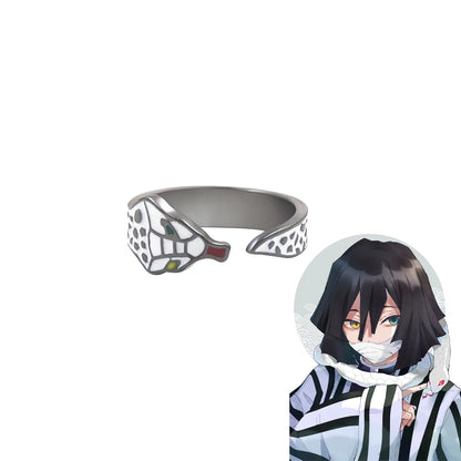 Demon Slayer Enamel Ring – Kimetsu No Yaiba