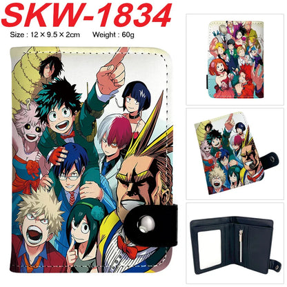 My Hero Academia Compact Button Wallet