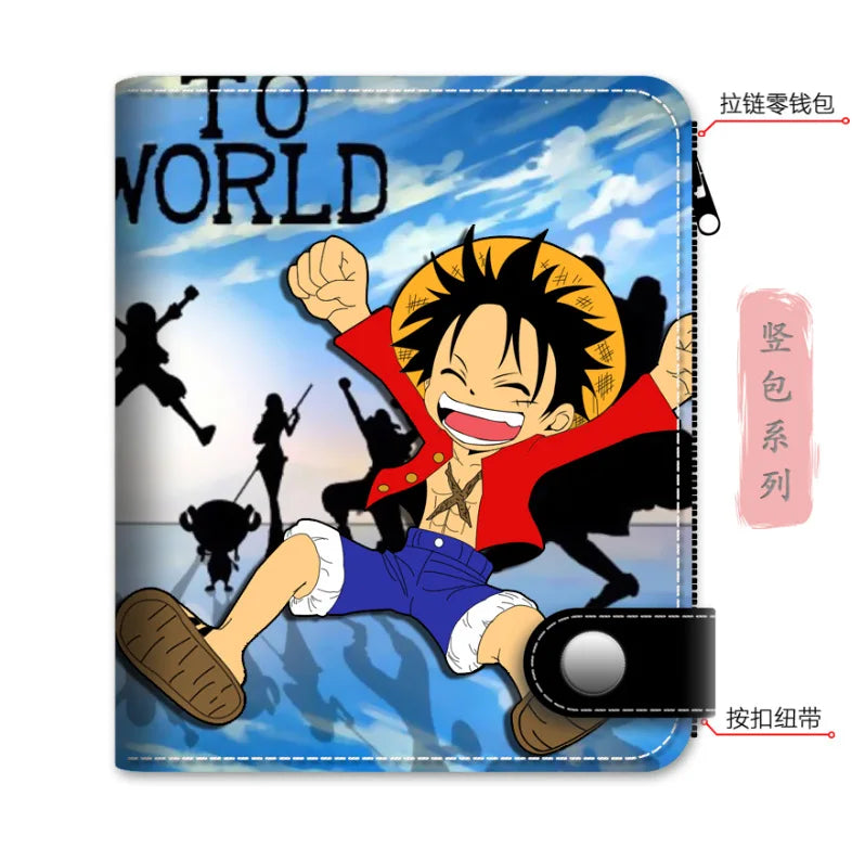 One Piece Luffy PU Leather RFID Wallet