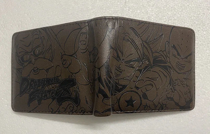 Dragon Ball Goku Embossed Short Wallet