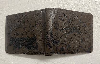 Dragon Ball Goku Embossed Short Wallet