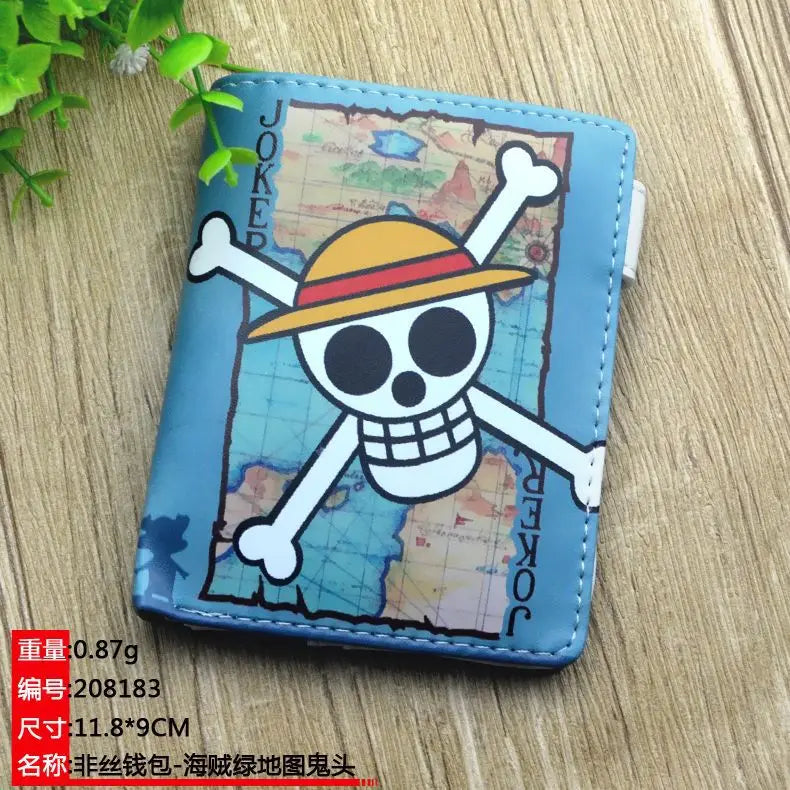 One Piece Luffy PU Leather RFID Wallet