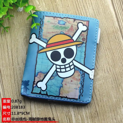 One Piece Luffy PU Leather RFID Wallet