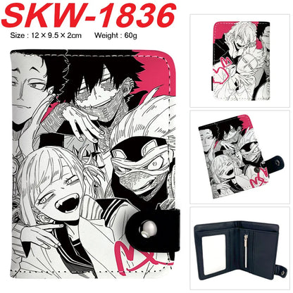 My Hero Academia Compact Button Wallet