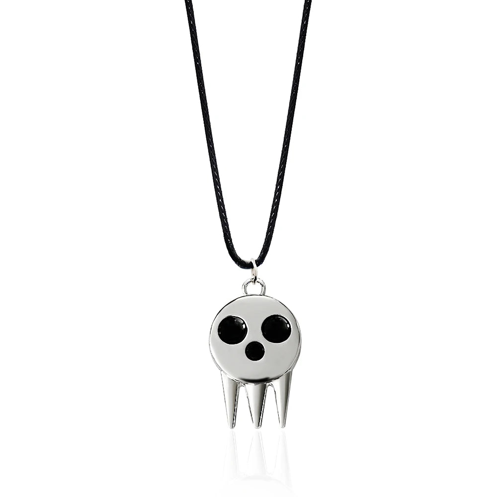 Soul Eater Death the Kid Skull Necklace x Keychain
