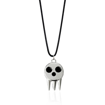Soul Eater Death the Kid Skull Necklace x Keychain