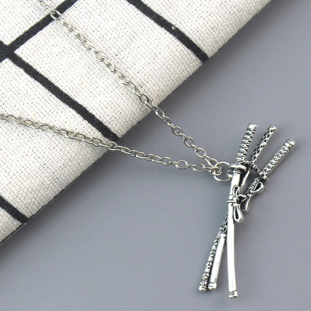 Roronoa Zoro Three Swords Necklace