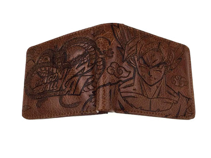 Dragon Ball Goku Embossed Short Wallet