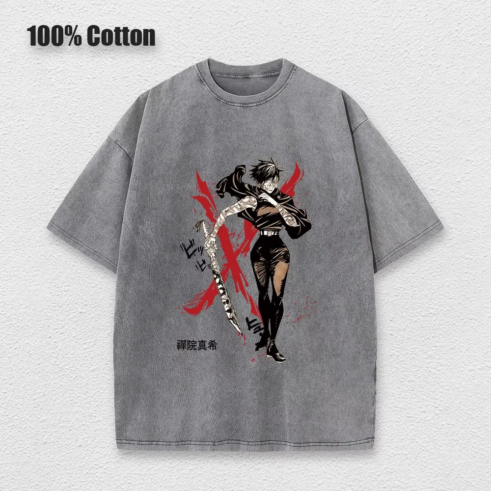 Vintage Jujutsu Kaisen Washed T-Shirt