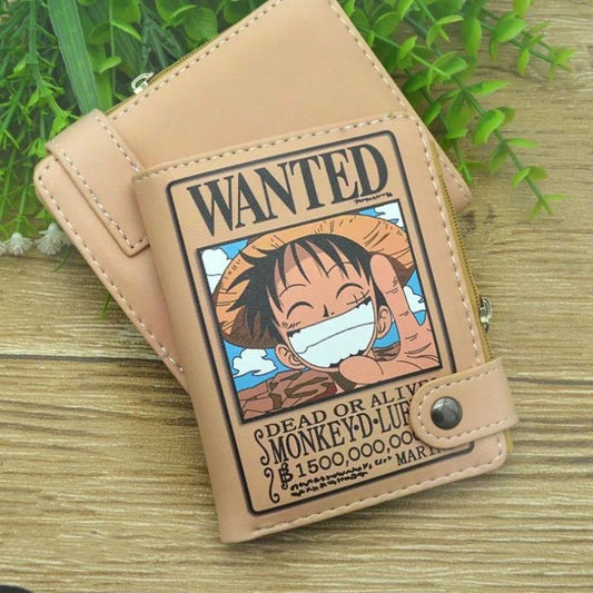 One Piece Luffy PU Leather RFID Wallet