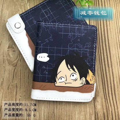 One Piece Luffy PU Leather RFID Wallet