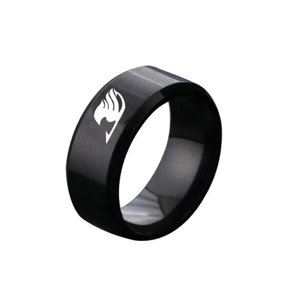 Fairy Tail Enamel Stainless Steel Ring