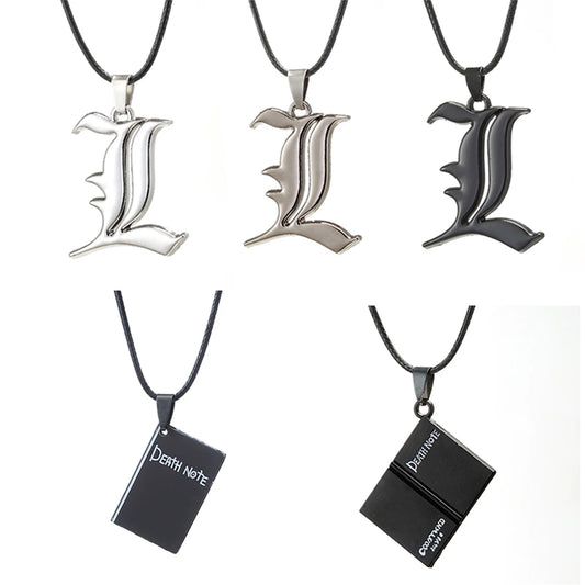 Death Note Notebook Pendant Necklace