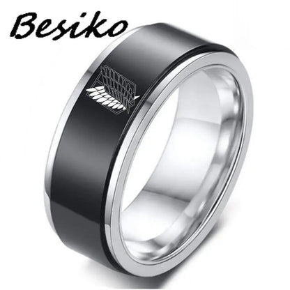 Wings of Liberty Ring – Attack on Titan x Naruto Akatsuki