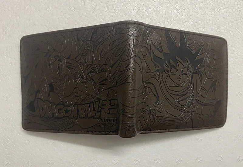 Dragon Ball Goku Embossed Short Wallet
