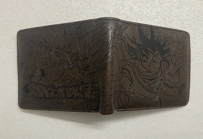 Dragon Ball Goku Embossed Short Wallet