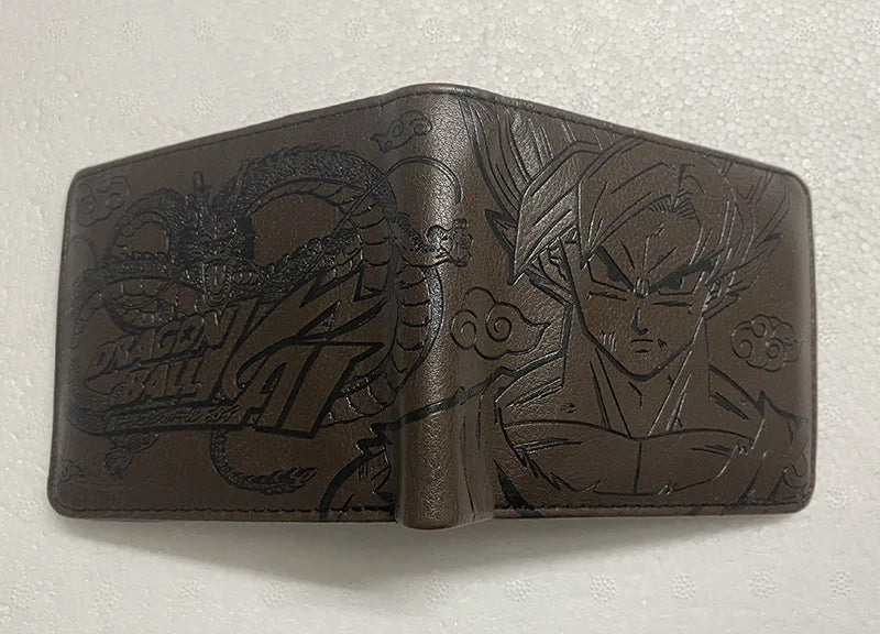 Dragon Ball Goku Embossed Short Wallet