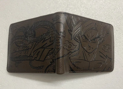 Dragon Ball Goku Embossed Short Wallet