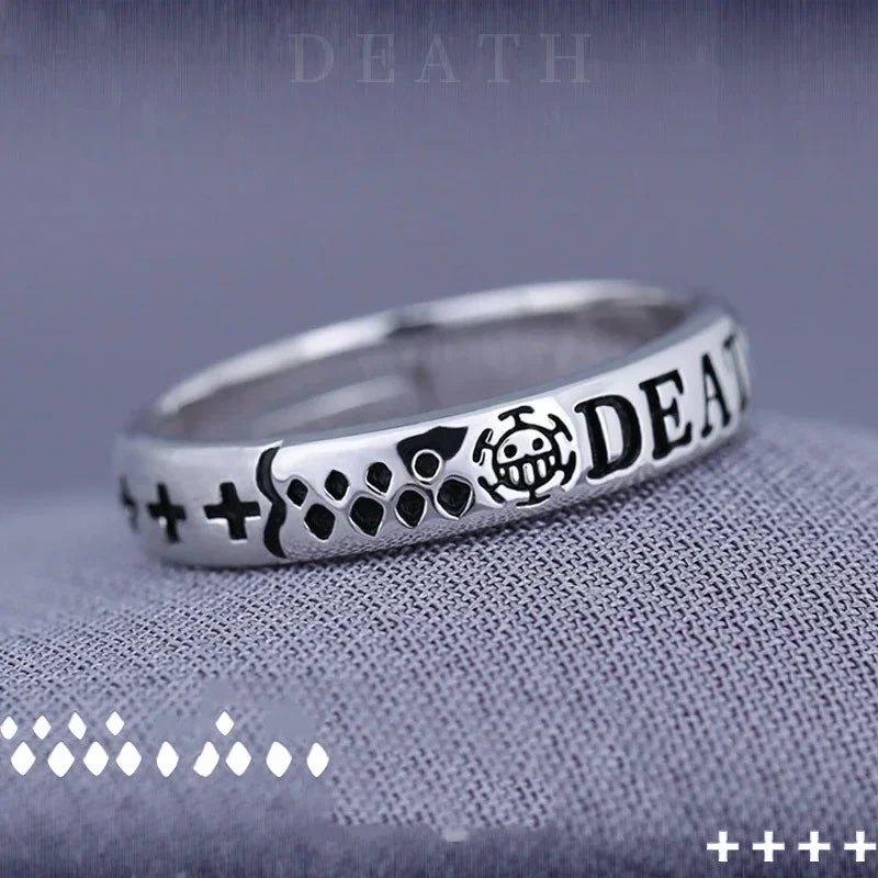 One Piece Silver Ring – Law x Luffy x Ace