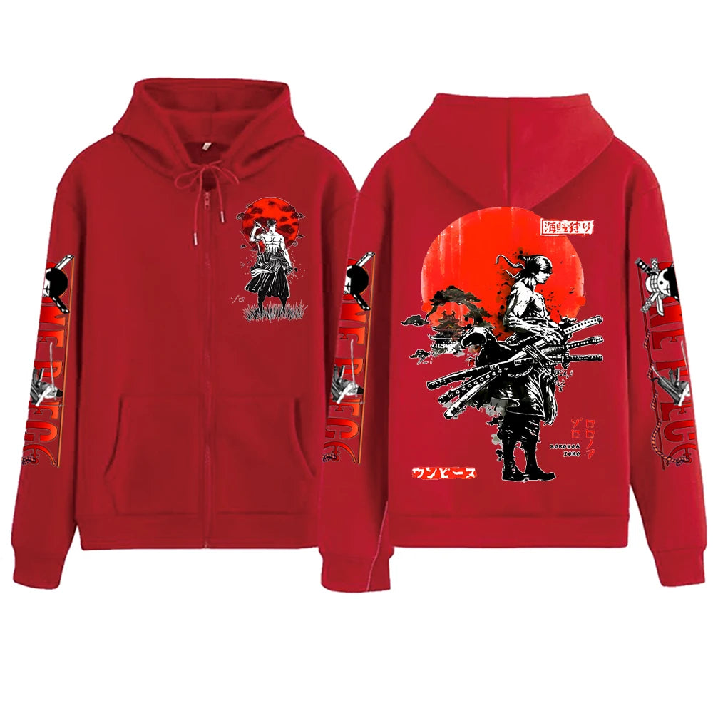 Zoro Zip-Up Sweatshirt