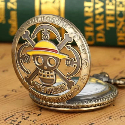 One Piece Vintage Bronze Pocket Watch