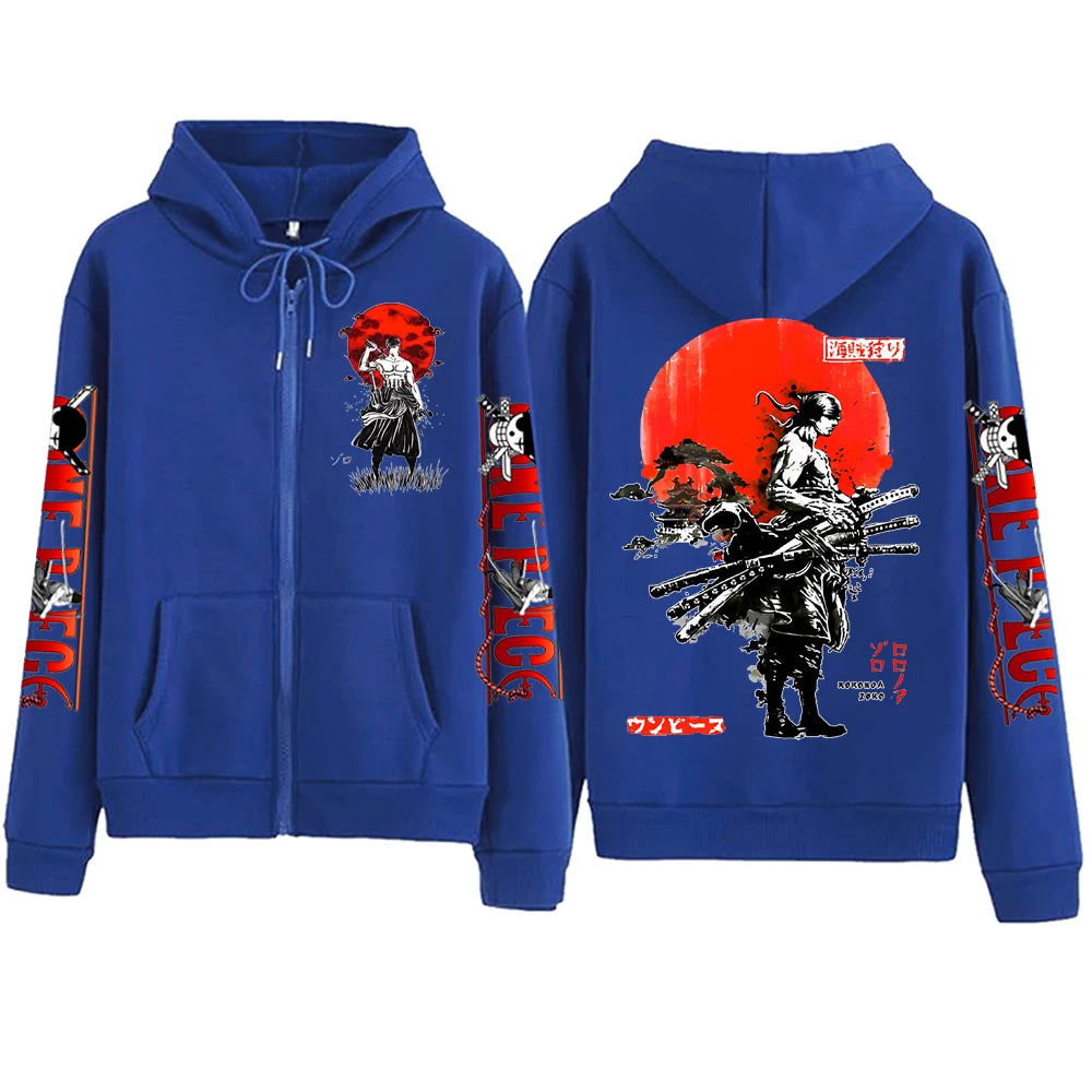 Zoro Zip-Up Sweatshirt