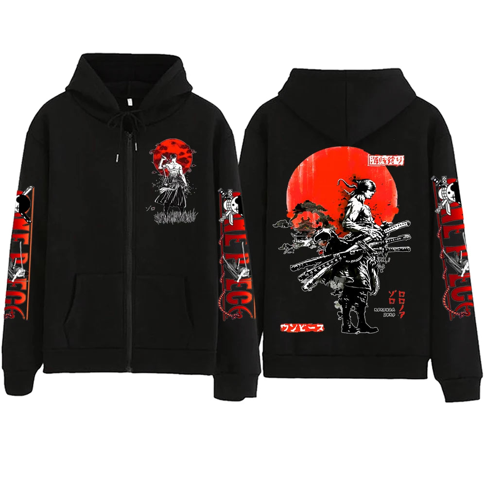 Zoro Zip-Up Sweatshirt