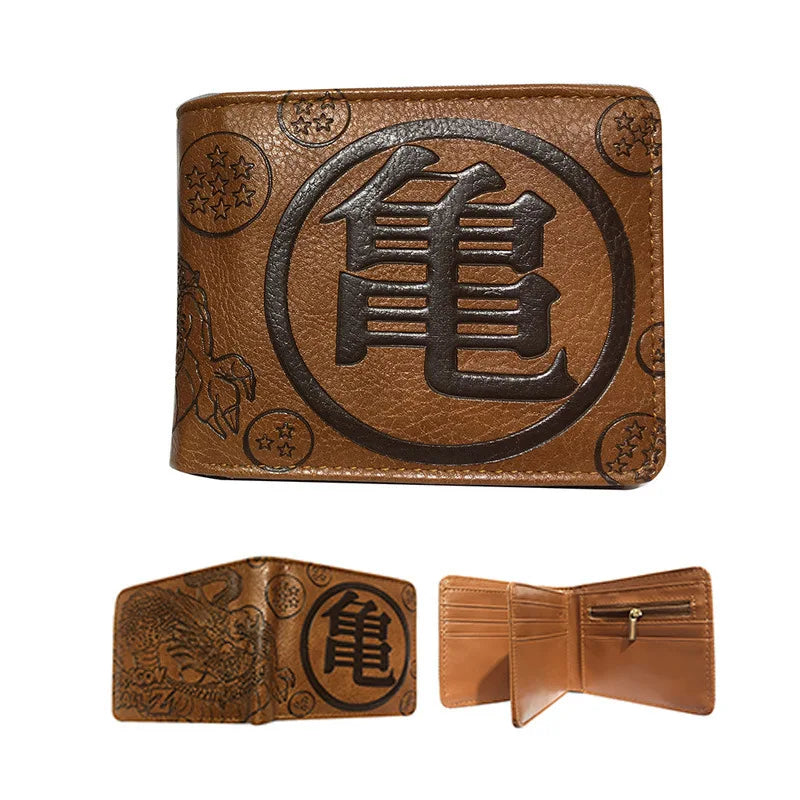 Dragon Ball Goku Embossed Short Wallet