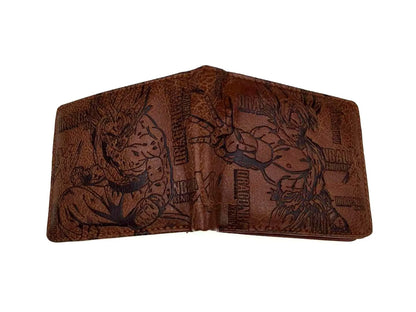 Dragon Ball Goku Embossed Short Wallet
