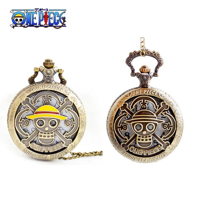 One Piece Vintage Bronze Pocket Watch