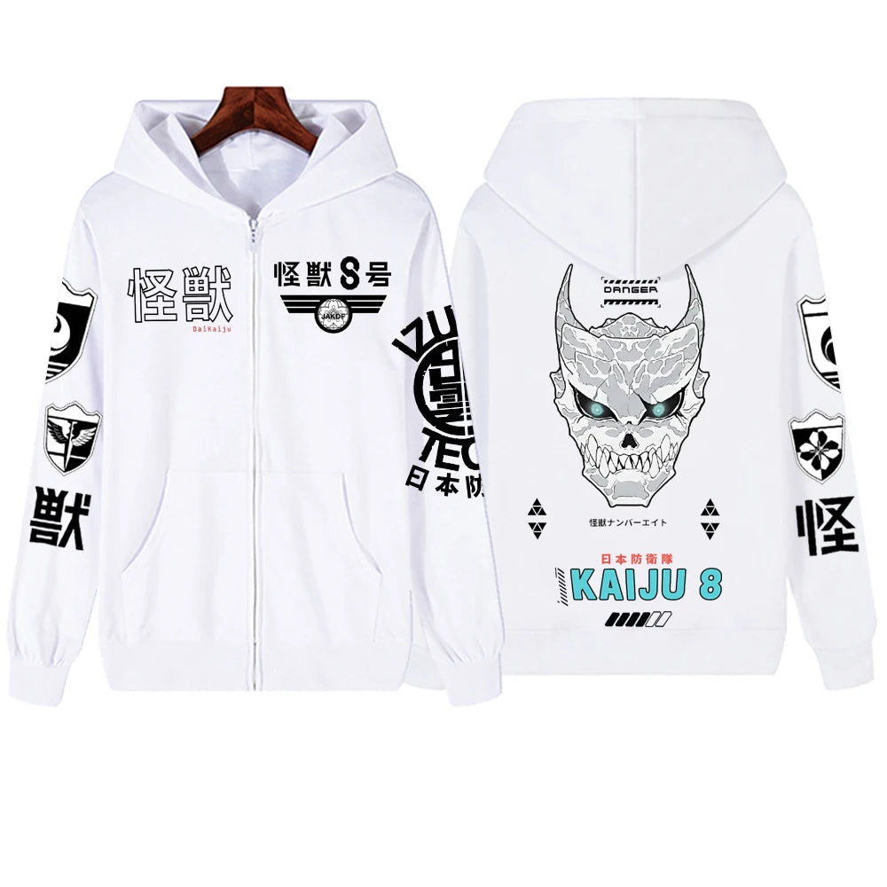 Kaiju No. 8 Zip-Up Hoodie