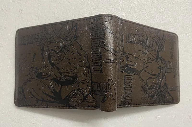 Dragon Ball Goku Embossed Short Wallet