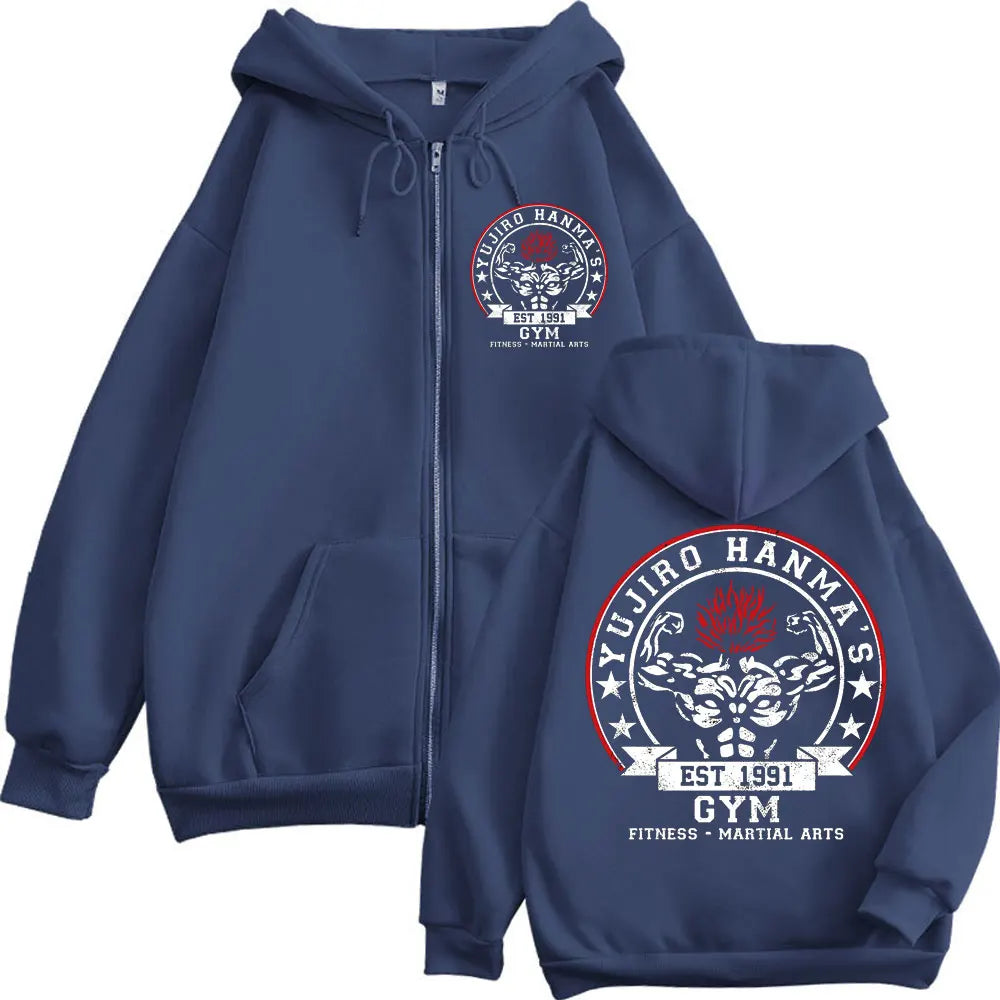Yujiro Hanma Zip-Up Hoodie