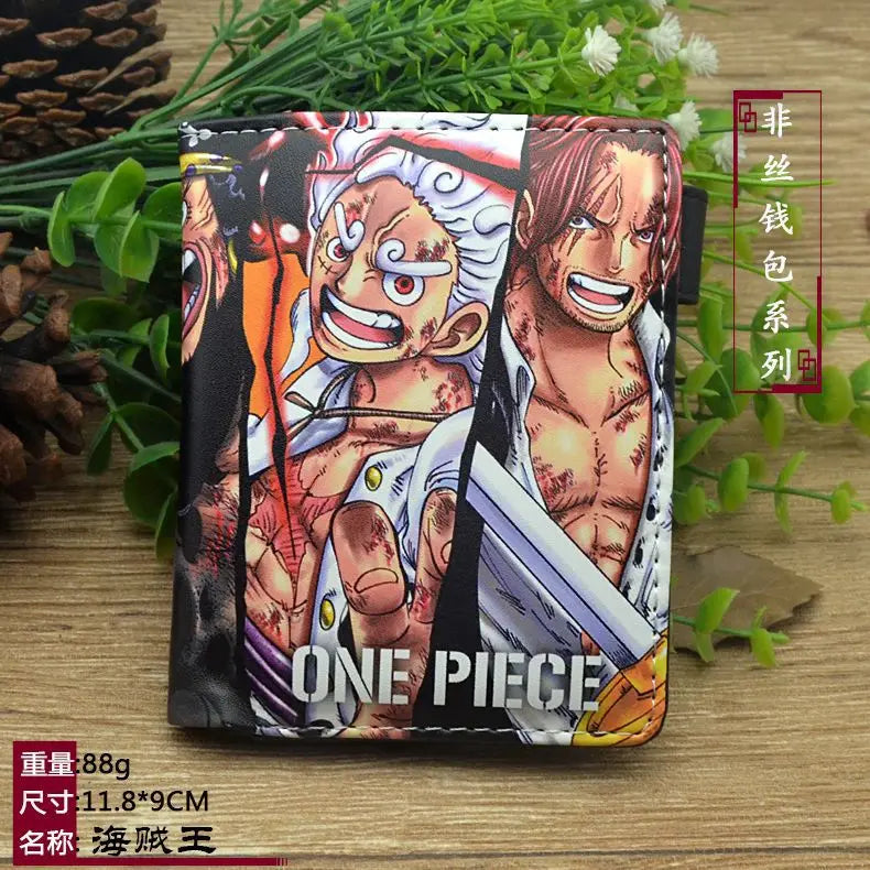One Piece Luffy PU Leather RFID Wallet