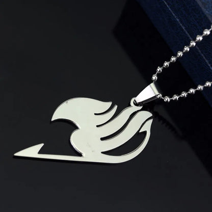 Fairy Tail Steel Pendant Necklace