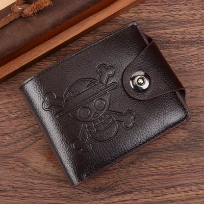One Piece Straw Hat Jolly Roger Wallet