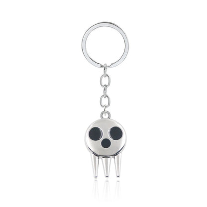 Soul Eater Death the Kid Skull Necklace x Keychain