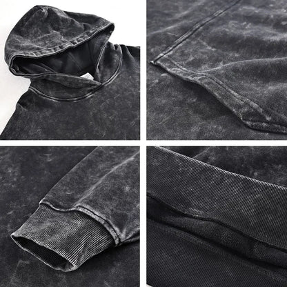 Gojo & Toji Vintage Washed Hoodie