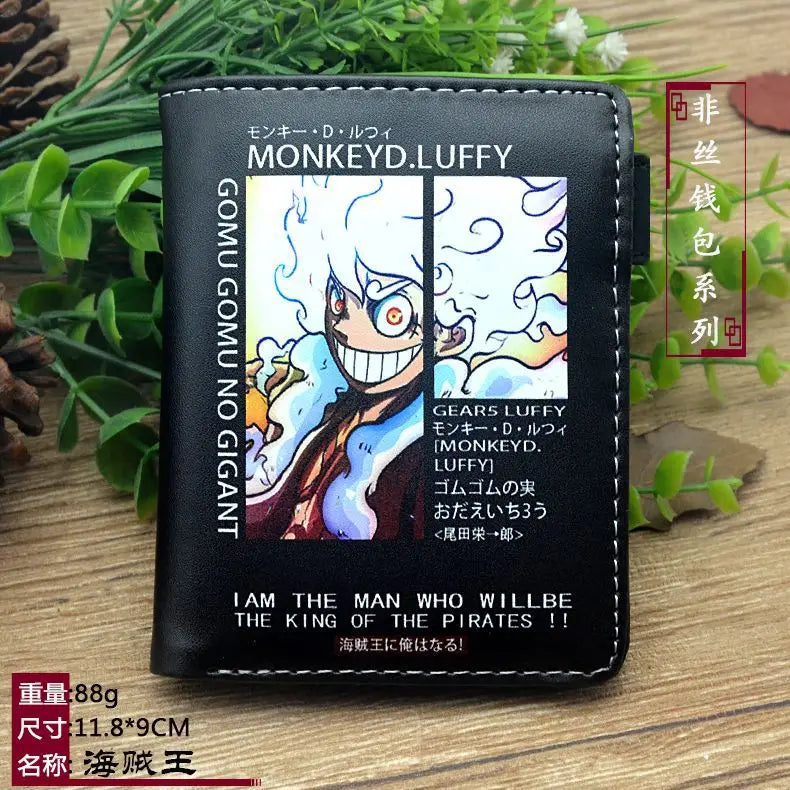 One Piece Luffy PU Leather RFID Wallet
