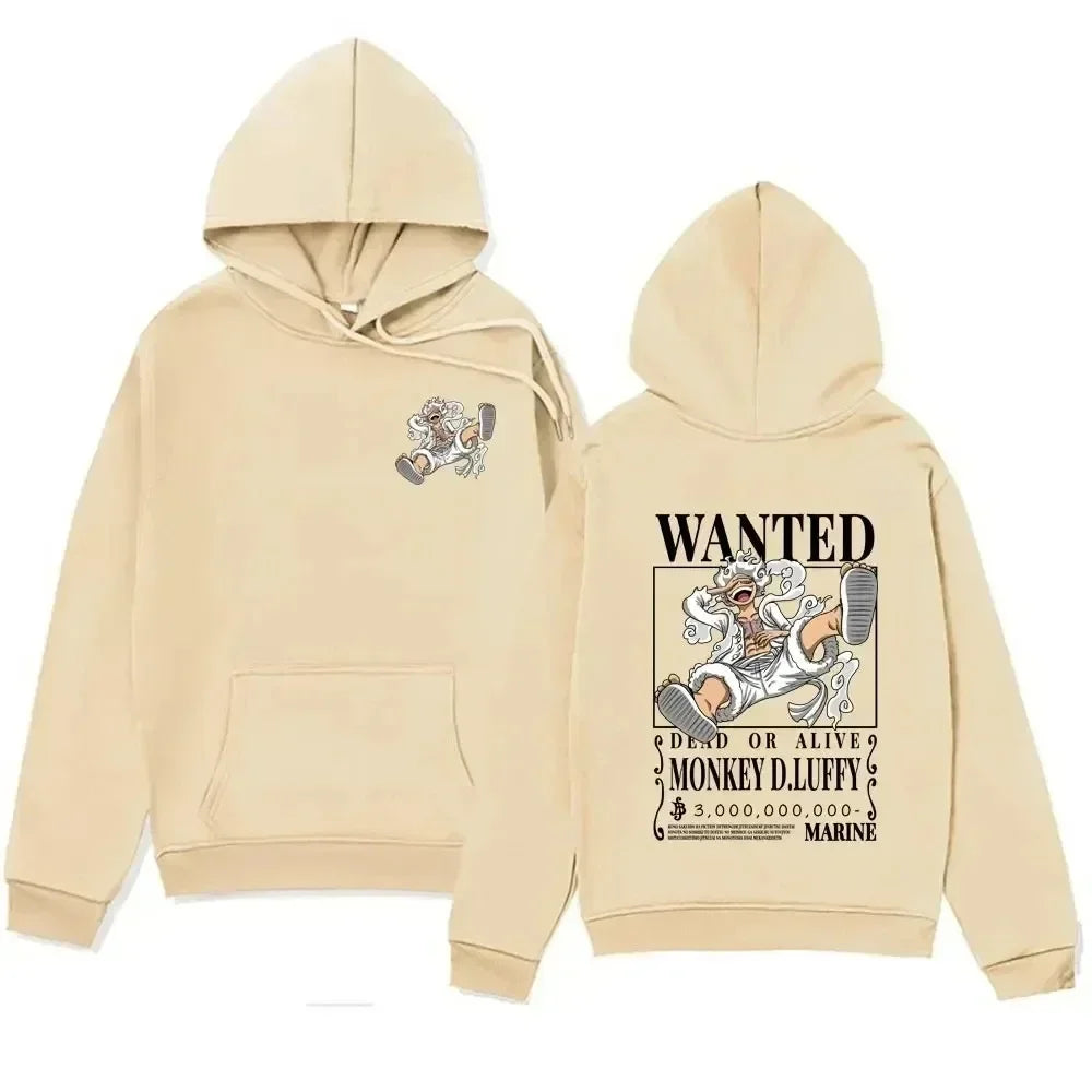 Gear 5 Luffy Vintage Hoodie