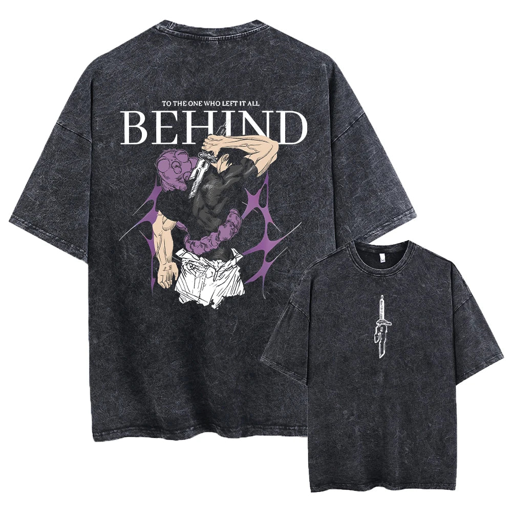 Oversized Jujutsu Kaisen Graphic T-Shirt